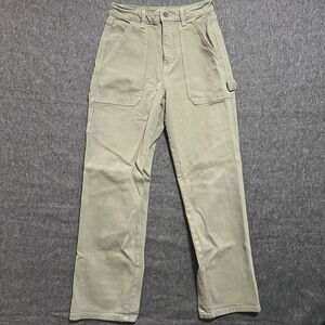 JBD Just Black Denim Rue Carpenter Jean Sage Green Women's 25, High Waist